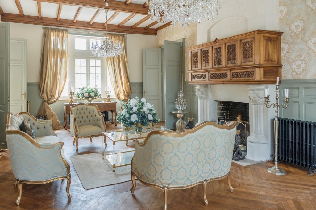 2-Versailled-salon-in-regal-french-wedding-venue-Chateau-de-la-Couronne-stylish-with-luxury-interiors-copy