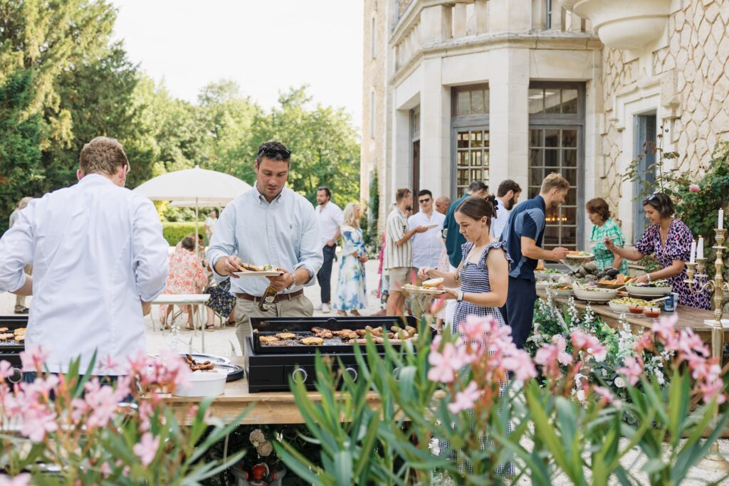 23-Barbeque-in-south-of-France-at-wedding-venue-Chateau-de-la-Couronne-copy